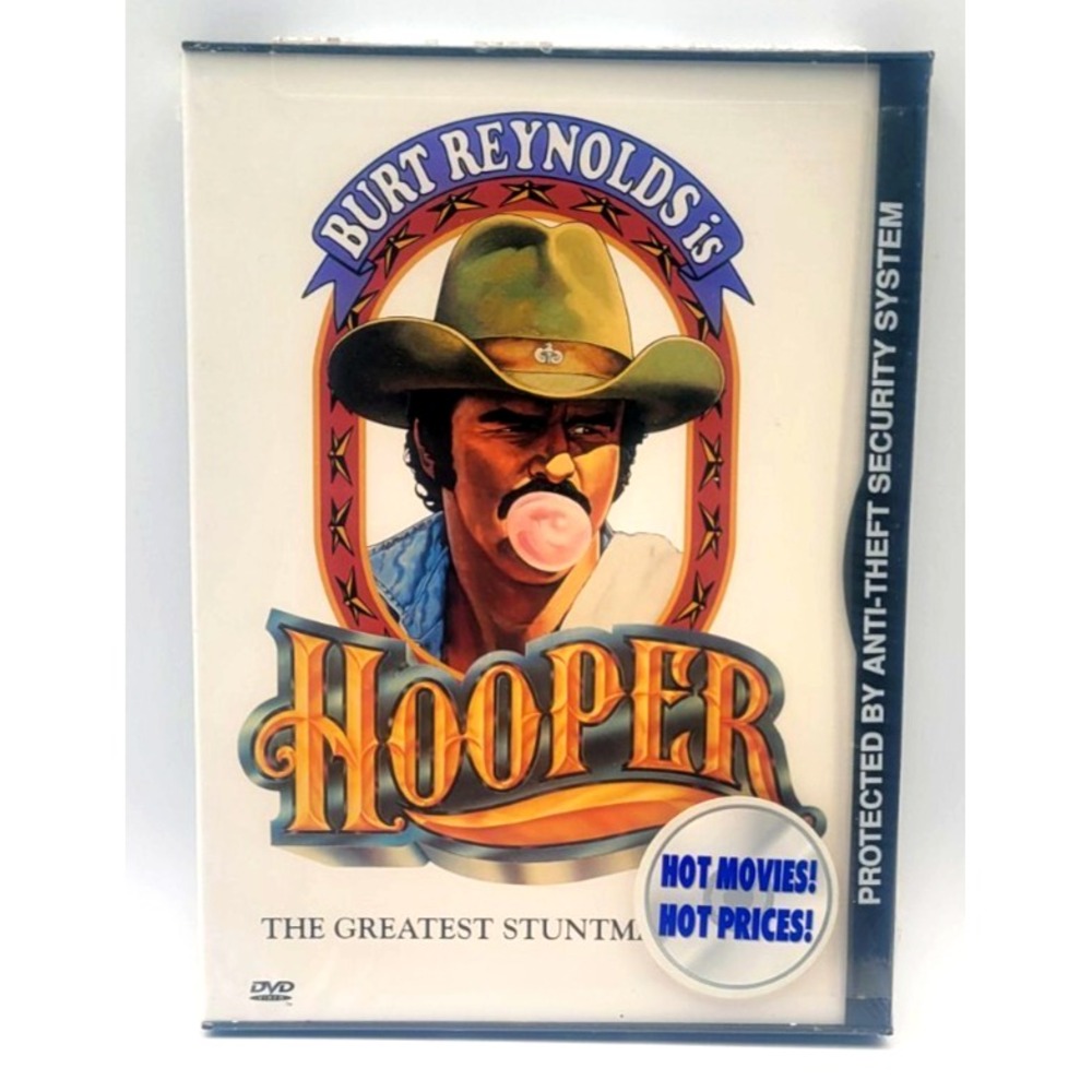 Hooper DVD Burt Reynolds Sally Field Jan-Michael Vincent FACTORY SEALED NEW